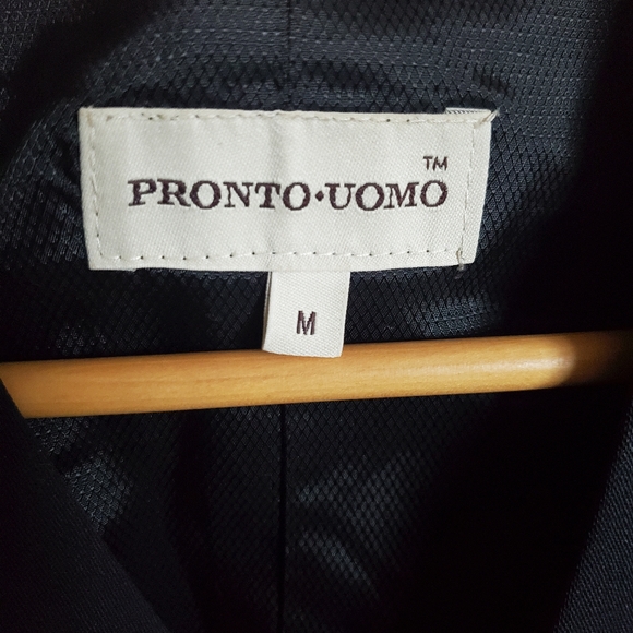 NWOT Black Pronto Uomo vest size Medium - Picture 4 of 4